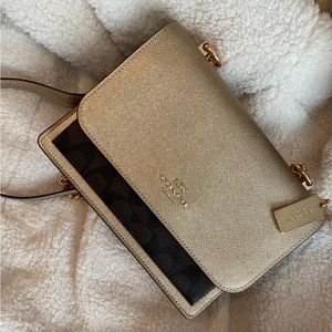 COACH GOLD KLARE CROSSBODY✨
